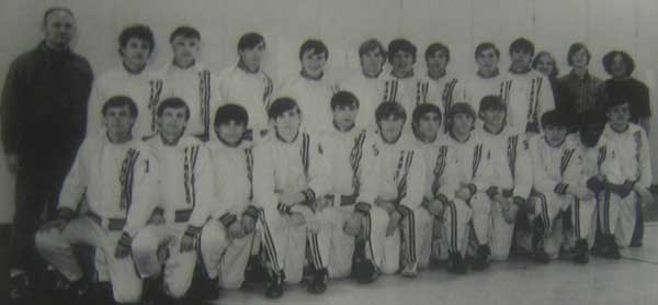 1974 Varsity Team